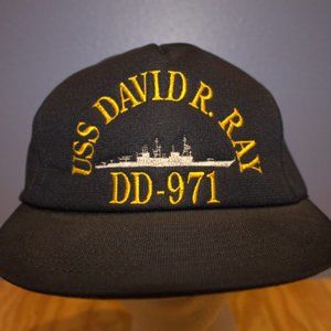 USS David R. Ray (DD-971) Hat/Cap - Made in the USA